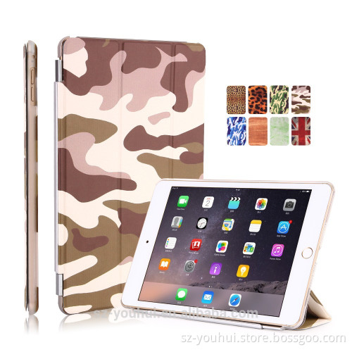 High Quality For Ipad Air Smart Printed Case Cover 2